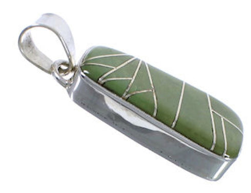 Turquoise Well-Built Genuine Sterling Silver Pendant PX29367